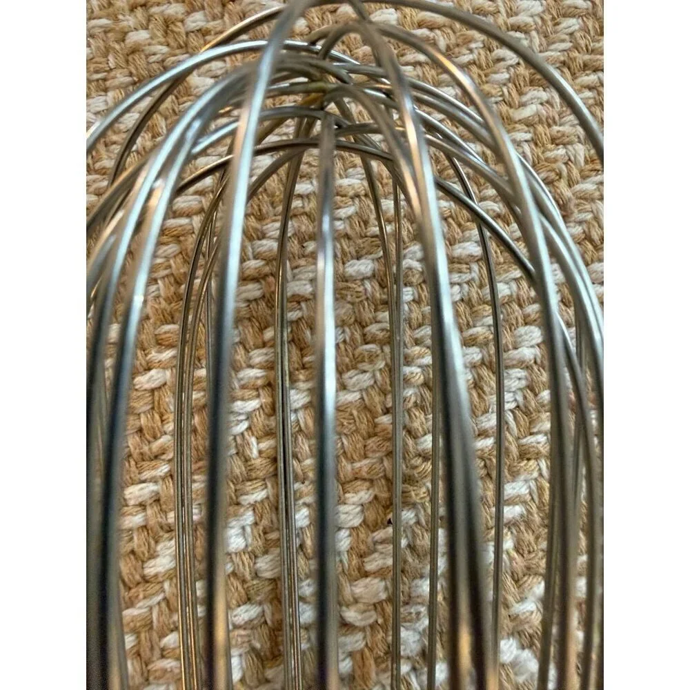 Large metal whisk